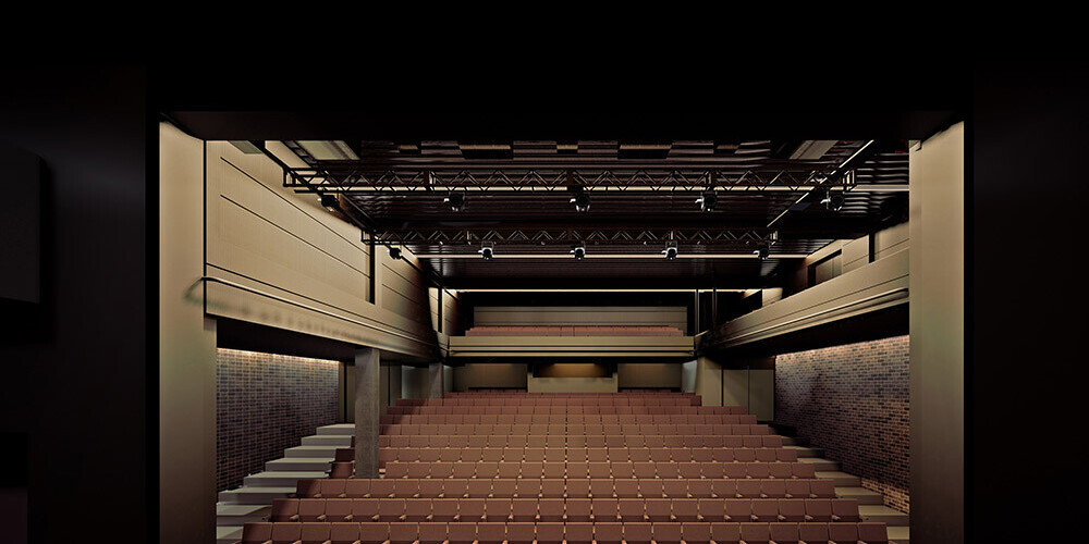Dailes teātrim taps Jaunā zāle ar 360 skatītāju vietām un moderna "black-box" zāle