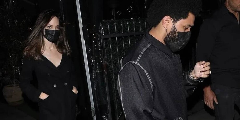 Анджелина Джоли и The Weeknd снова спровоцировали слухи о романе: звезд заметили на свидании