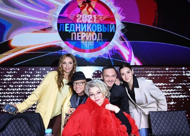 Нежные Бородина с Мельниковой и роковая Муцениеце: первые фото с "Ледникового периода"