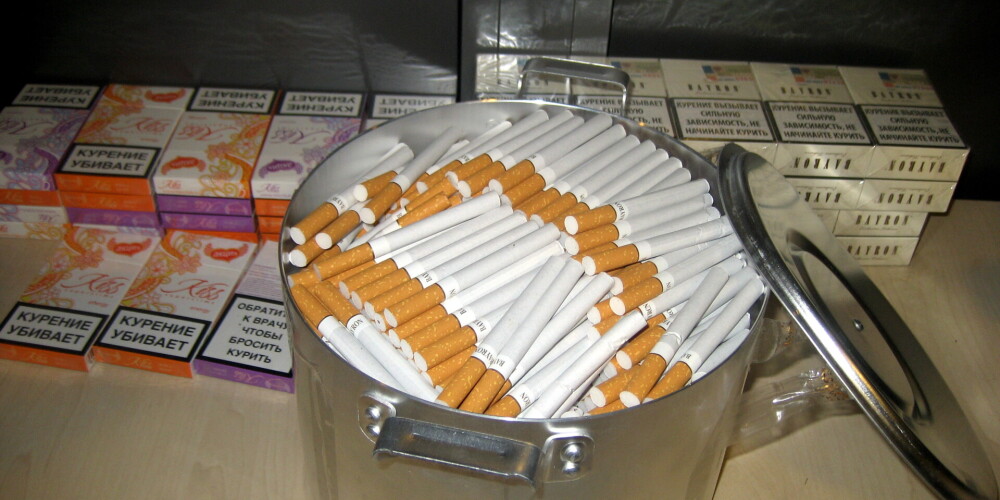 Nelegālās baltkrievu cigaretes zaudēs kvalitāti