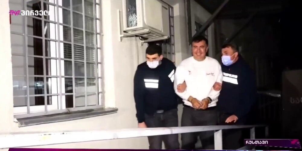 ВИДЕО: в Грузии задержали Саакашвили