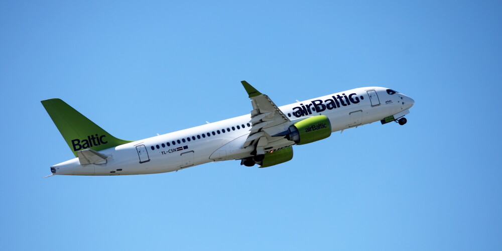 "airBaltic" saņēmis šogad pēdējo jauno "Airbus A220-300" lidmašīnu