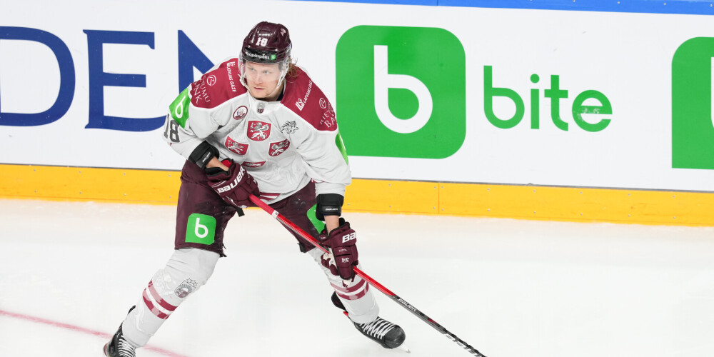 Latvijas izlases uzbrucējs Rodrigo Ābols.