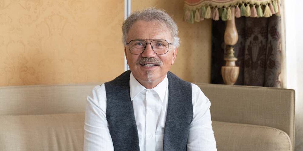 Uzņēmējs Gunārs Ķirsons joprojām ir jaunu ideju pilns.