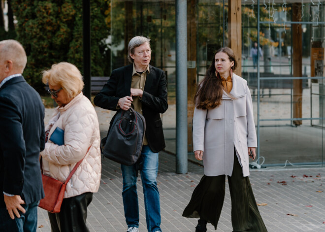 FOTO: viesi ierodas uz ikgadējo Rudens kamermūzikas festivālu Dzintaru koncertzālē