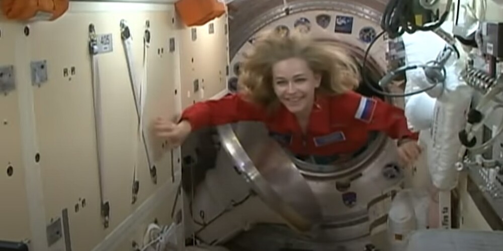 "Мне все еще кажется, что я сплю": Юлия Пересильд рассказала о первых ощущениях в космосе