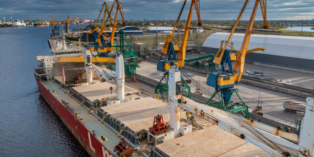 Рижский порт успешно конкурирует в сегменте перевалки зерна в Балтийском регионе