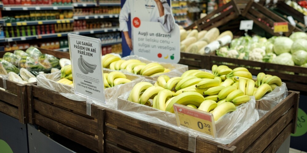 Kā uzglabāt banānus svaigus ilgāku laika posmu?