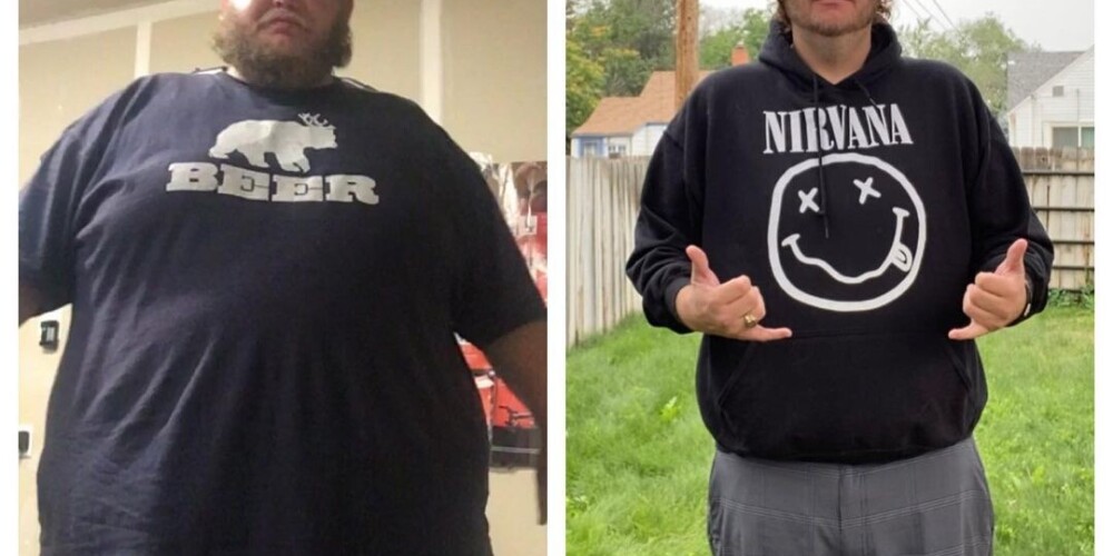 Мужчина сбросил 100 кг за 15 месяцев и назвал три правила похудения