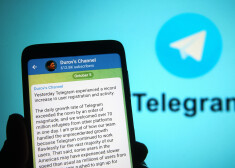 "Telegram" izveidotājs Pāvels Durovs lietotnē publicējis ziņu, slavējot savu komandu par sekmīgu darbu pēkšņā lietotāju skaita pieauguma laikā.