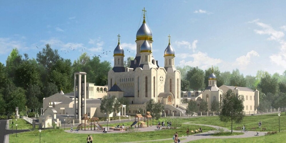 Maskavā ceļ baznīcu ar baletzālēm, peldbaseinu un citām ekstrām - Krievijas sportistu galveno templi. VIDEO
