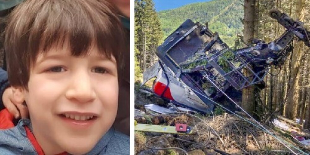 Родственники судятся за мальчика, выжившего в жуткой катастрофе на канатной дороге в Италии