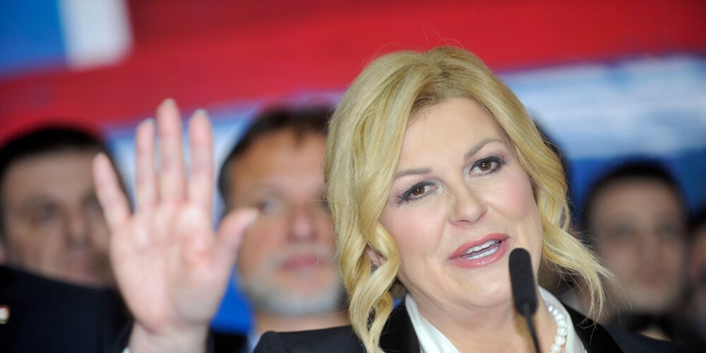 Bijusī Horvātijas prezidente Grabara-Kitaroviča kļuvusi par SOK komisijas priekšsēdētāju