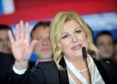 Bijusī Horvātijas prezidente Kolinda Grabara-Kitaroviča.