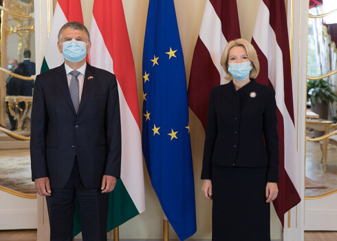 Mūrniece Ungārijas spīkeram: Latvijas interesēs ir vienota Eiropa un cieša transatlantiskā sadarbība