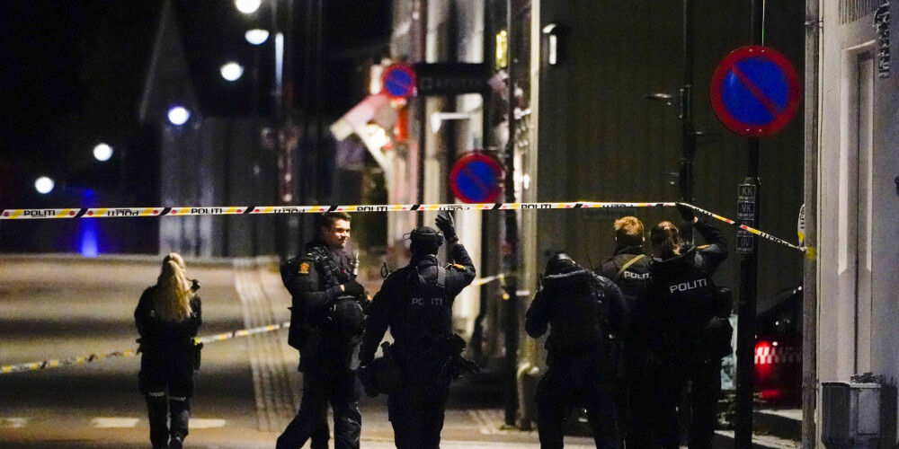 Norvēģijā ar šaujamloku bruņots vīrietis nogalinājis vairākus cilvēkus