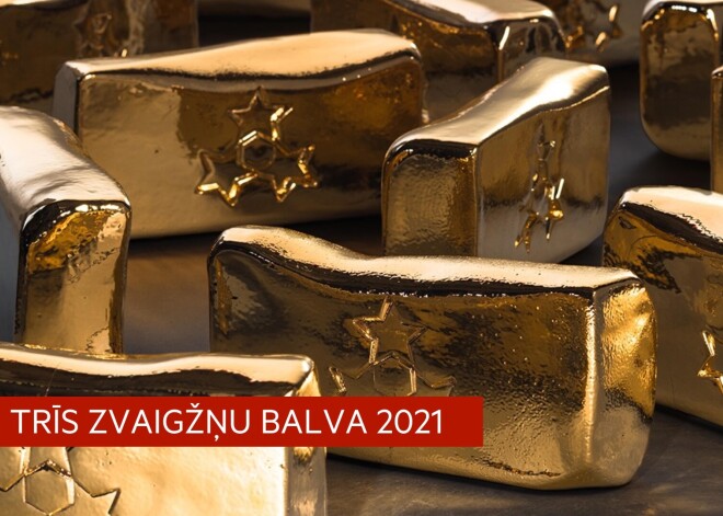 Sākusies nominantu izvirzīšana "Trīs Zvaigžņu balvai 2021"