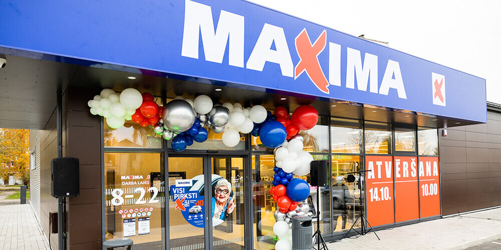 Ar 1 miljonu eiro investīcijām, durvis ver rekonstruēts “Maxima” veikals