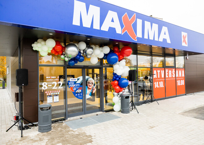 Ar 1 miljonu eiro investīcijām, durvis ver rekonstruēts “Maxima” veikals