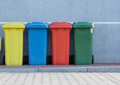 Rīgā uzstādīti vairāk nekā 1000 bio atkritumu konteineri