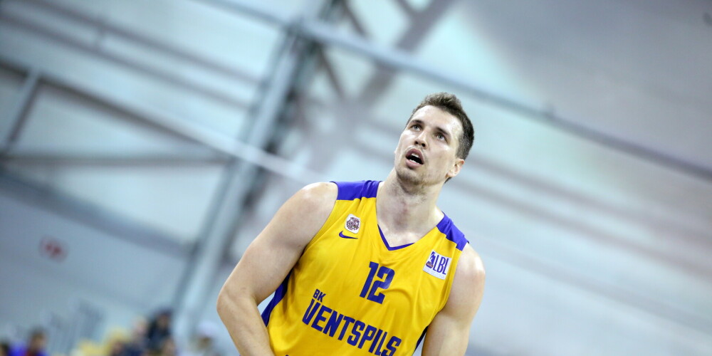 BK «Ventspils» basketbolisti gūst uzvaru pār BK «Ogre» Latvijas-Igaunijas līgā