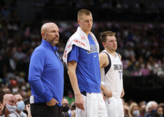 Džeisons Kids, Kristaps Porziņģis un Luka Dončičs.