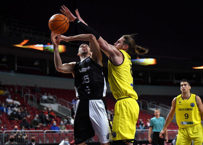 "VEF Rīga" zaudē otrajā FIBA Čempionu līgas spēlē