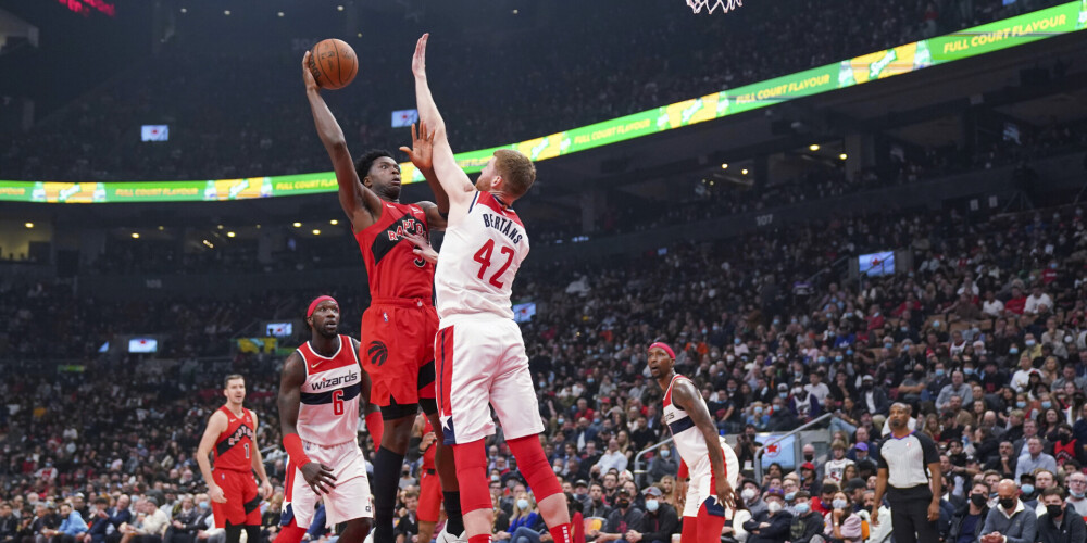 VIDEO: Bertāns un "Wizards" jauno NBA sezonu sāk ar uzvaru