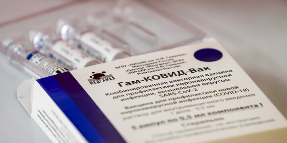 PVO atsāk Krievijā ražotās vakcīnas "Sputnik V" apstiprināšanas procesu
