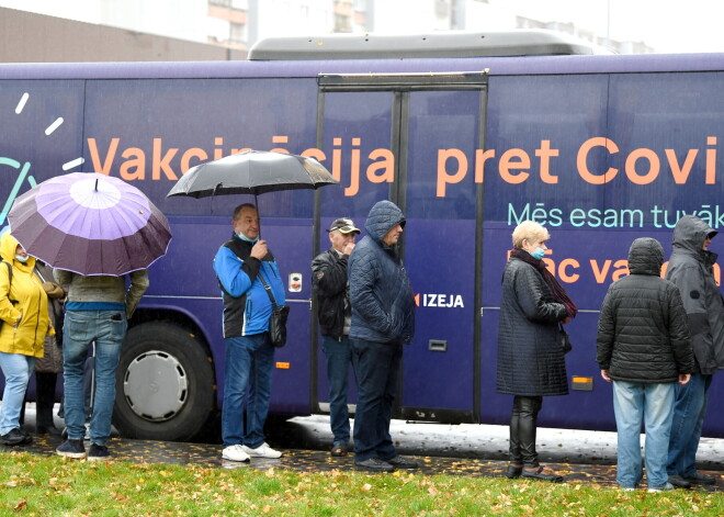 Latvijā piektā zemākā vakcinācijas pret Covid-19 aptvere ES/EEZ valstu vidū