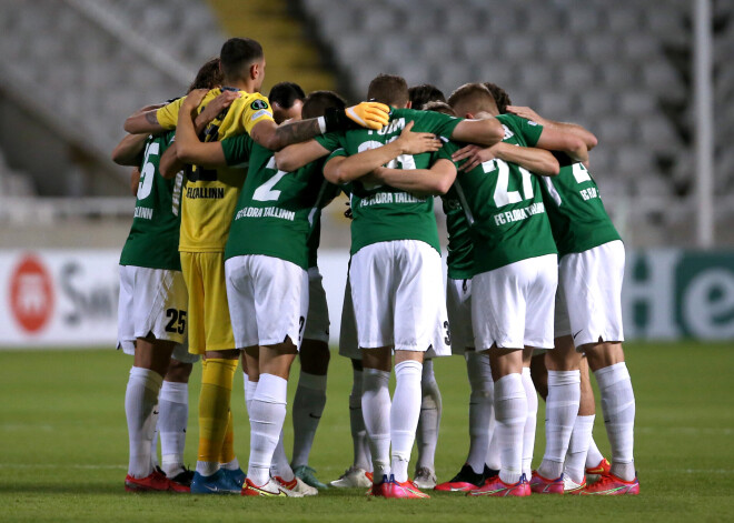 Igaunijas futbola klubs pirmo reizi vēsturē ticis pie punktiem Eirokausos