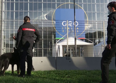 Itālijas policija gatavojas G20 līderu samitam Romas Pasaules izstādes rajonā
