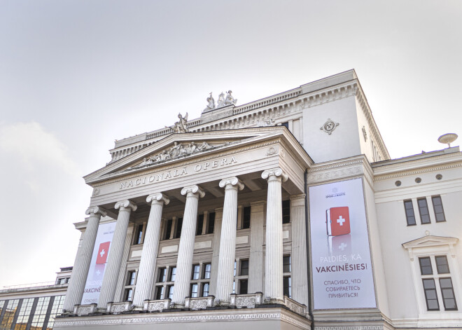 Nacionālā opera dāvinās ielūgumu uz izrādi tiem, kuri vakcinēsies pie operas nama