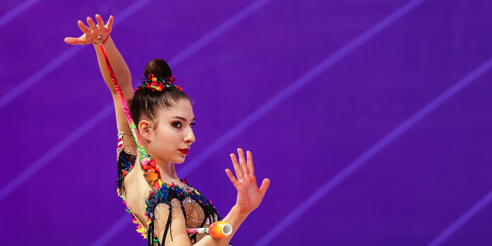 Polstjanaja pasaules čempionātā mākslas vingrošanā izcīna 15. vietu daudzcīņā