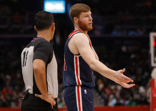 Dāvis Bertāns gūst septiņus punktus, "Wizards" otro reizi sezonā uzvar "Celtics"