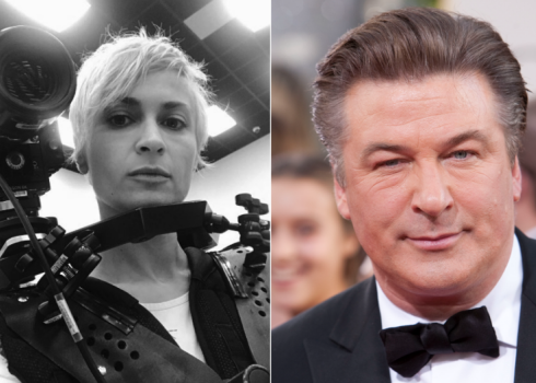 Halina Hačinsa un Aleks Boldvins.