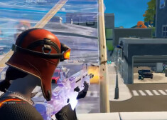 Kadrs no "Epic Games" izstrādātās videospēles "Fortnite".