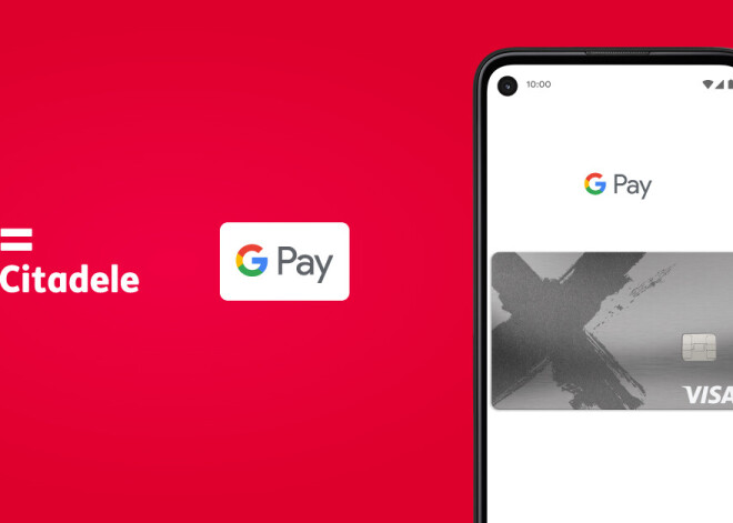 Google Pay pieejams arī Citadeles klientiem