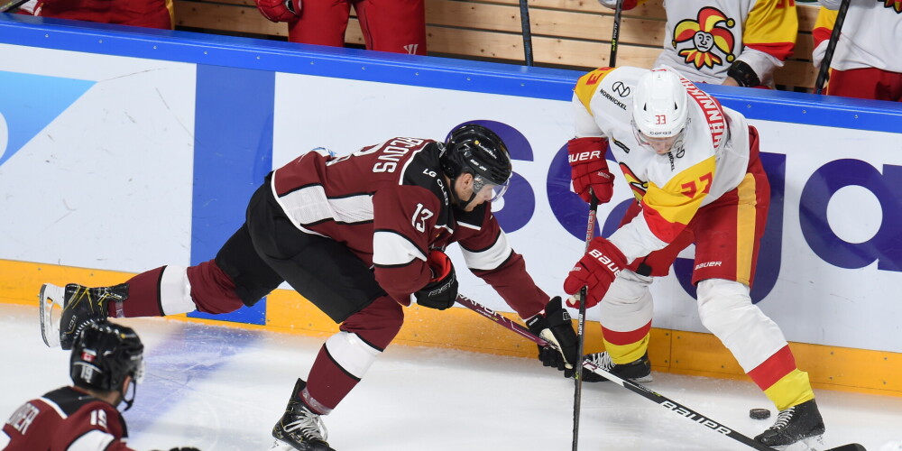 Kontinentālās hokeja līgas spēle "Arēnā Rīga", kurā tiekas Rīgas "Dinamo" un Helsinku "Jokerit" komandas.