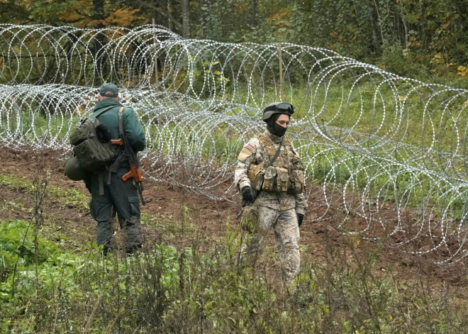 Apzina dzīvnieku pārvietošanās ceļus uz Latvijas-Baltkrievijas robežas