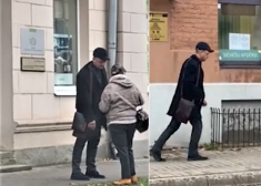 ВИДЕО: депутата городской думы Даугавпилса Михаила Лавренова видели на улицах города едва стоящим на ногах