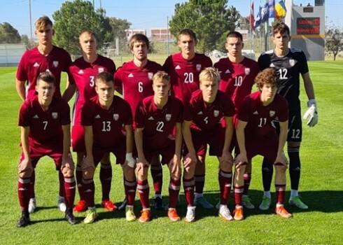 Latvijas U-19 futbola izlase.