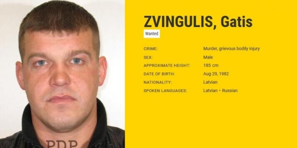 Aizturēts viens no meklētākajiem noziedzniekiem Eiropā - ventspilnieks Gatis Zvingulis