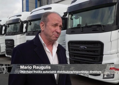 Auto ziņas: lielākais pārvadātājs Latvijā iegādājas apjomīgu Ford kravas vilcēju floti