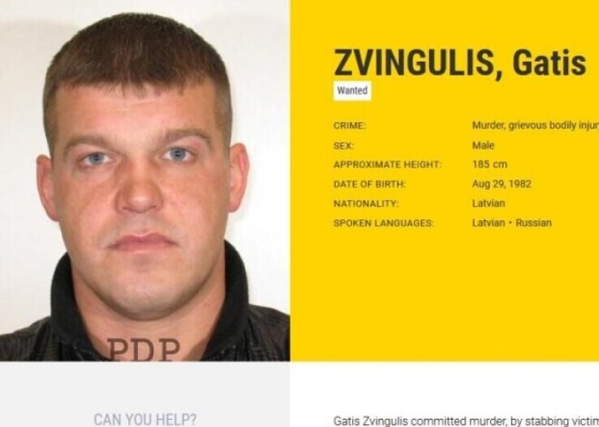 Пойман один из самых разыскиваемых в Европе преступников - Гатис Звингулис из Вентспилса