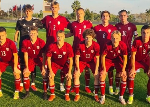 Latvijas U-19 vīriešu futbola izlase.