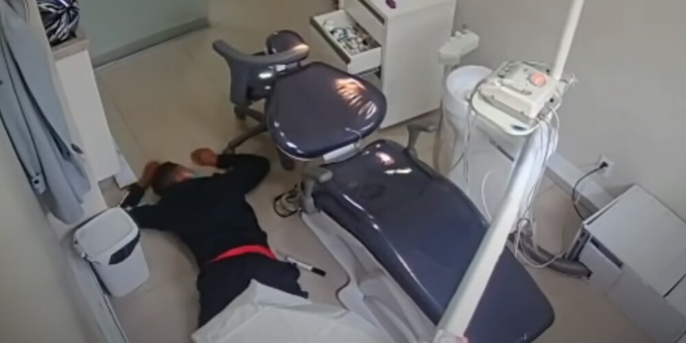 Не на того напали! Полицейский на приеме у зубного врача обезвредил грабителей