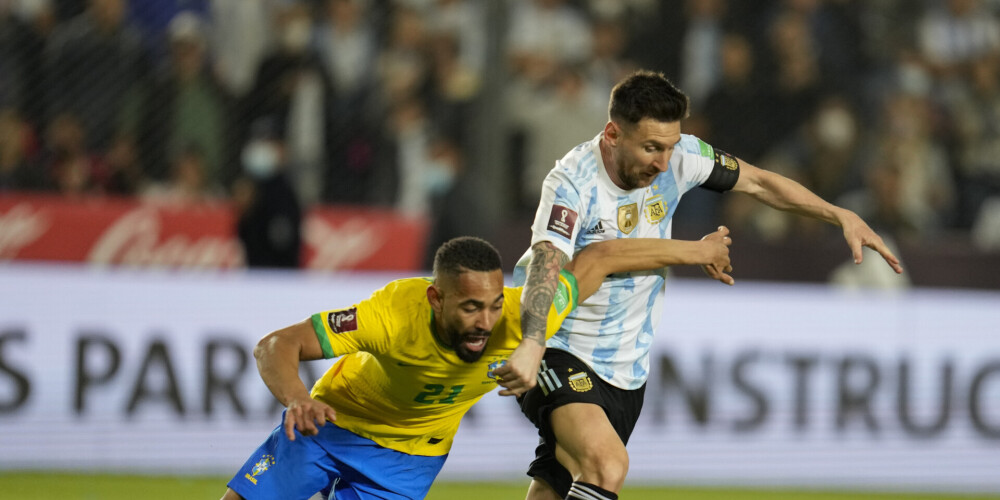 Gan Brazīlija, gan Argentīnas nodrošinājušas vietu nākamā gada Pasaules kausā.