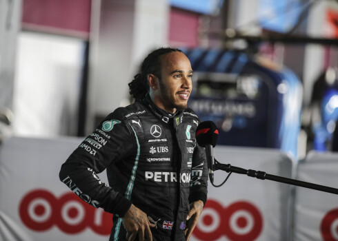 Hamiltons ātrākais Kataras "Grand Prix" kvalifikācijas braucienā