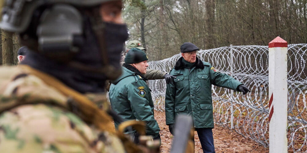 "Latvija neplāno kļūt un nekļūs par nelegālās migrācijas tranzītvalsti vai par uzņēmējvalsti," paziņoja robežsardzes vadītājs.